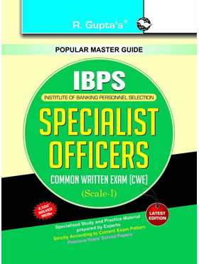 RGupta Ramesh IBPS: Specialist Officers Guide English Medium